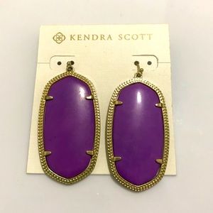 Kendra Scott Danielle Statement Earrings in Gold